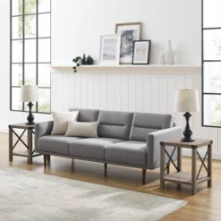 Set Of 2 Sophie Rustic Farmhouse X Frame Side Tables - Saracina Home -Saracina Home GUEST 43e98224 dc95 406b 9b2a 49942d8153d0