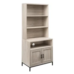 64.12" Orin Modern 2 Door Bookshelf Hutch - Saracina Home 24 64.12" Orin Modern 2 Door Bookshelf Hutch - Saracina Home -Saracina Home GUEST 4533baad 7e0e 473b a184 41d33d5548af