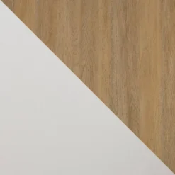 Modern 2 Door TV Stand For TVs Up To 65" Solid White/Coastal Oak/White - Saracina Home 16 Modern 2 Door TV Stand For TVs Up To 65" Solid White/Coastal Oak/White - Saracina Home -Saracina Home GUEST 486629d9 586f 484c 8677 69ab1b449b80