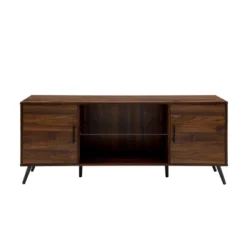 2 Door Mid-Century Modern Wood Storage TV Stand For TVs Up To 65" - Saracina Home 25 2 Door Mid-Century Modern Wood Storage TV Stand For TVs Up To 65" - Saracina Home -Saracina Home GUEST 49853bf3 b9f4 42e9 9797 872d2fc51fcb