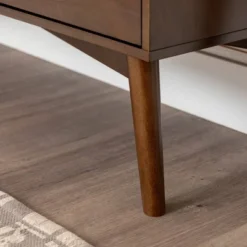 Mid-Century Modern With Closed Storage TV Stand For TVs Up To 58" Walnut - Saracina Home 22 Mid-Century Modern With Closed Storage TV Stand For TVs Up To 58" Walnut - Saracina Home -Saracina Home GUEST 4b0d9520 1a28 4a26 9c33 e0fd064371d2