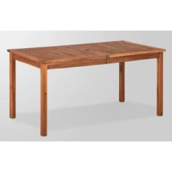 3pc Acacia Wood X Design Outdoor Patio Dining Set - Brown - Saracina Home 10 3pc Acacia Wood X Design Outdoor Patio Dining Set - Brown - Saracina Home -Saracina Home GUEST 4f8f83d1 0318 427f 81b6 4a075466df6f