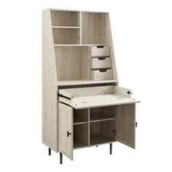 64" Storage Desk & Hutch With Keyboard Drawer - Saracina Home 10 64" Storage Desk & Hutch With Keyboard Drawer - Saracina Home -Saracina Home GUEST 53576456 a1b8 4674 b4da 57062f2ea52b