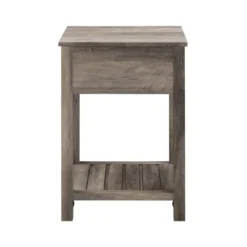 June Rustic Transitional Square Nightstand With Lower Shelf - Saracina Home 18 June Rustic Transitional Square Nightstand With Lower Shelf - Saracina Home -Saracina Home GUEST 58d46603 9289 4d8b bba2 c2a3030f9be6
