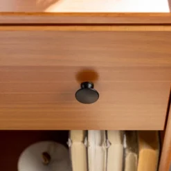 Katie Transitional Tray Top 1 Drawer Solid Wood Nightstand Caramel - Saracina Home 36 Katie Transitional Tray Top 1 Drawer Solid Wood Nightstand Caramel - Saracina Home -Saracina Home GUEST 5a946ed5 9f0e 44f0 91c5 76d3ad912709