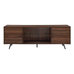 2 Door Mid-Century Modern Wood Storage TV Stand For TVs Up To 80" - Saracina Home 35 2 Door Mid-Century Modern Wood Storage TV Stand For TVs Up To 80" - Saracina Home -Saracina Home GUEST 5c5500e9 ceea 4ccd 98a6 a8f014d1cbc5