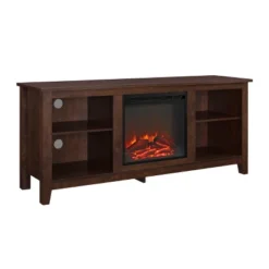 Ackerman Modern Transitional Fireplace TV Stand For TVs Up To 65" - Saracina Home 16 Ackerman Modern Transitional Fireplace TV Stand For TVs Up To 65" - Saracina Home -Saracina Home GUEST 5cb43ea5 fb57 4031 9b98 28aaf7855d78