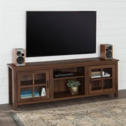 Tasi Glass Door Console TV Stand For TVs Up To 80" - Saracina Home 11 Tasi Glass Door Console TV Stand For TVs Up To 80" - Saracina Home -Saracina Home GUEST 5df2eb10 a430 4013 a951 9057a4d84029