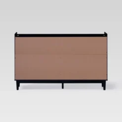 Mid-Century Modern Solid Wood 6 Drawer Double Dresser - Saracina Home -Saracina Home GUEST 5f090afd 37f5 4daa 8914 8d9b7dc39b9c