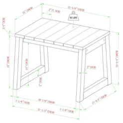 Saracina Home Modern Slatted Rectangle Outdoor Acacia Accent Table 11 Saracina Home Modern Slatted Rectangle Outdoor Acacia Accent Table -Saracina Home GUEST 5f12d178 8bd0 4b80 8ea0 cb5e3c7d7163