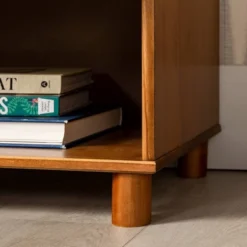 Set Of 2 Katie Transitional Tray Top 1 Drawer Solid Wood Nightstands Caramel - Saracina Home 13 Set Of 2 Katie Transitional Tray Top 1 Drawer Solid Wood Nightstands Caramel - Saracina Home -Saracina Home GUEST 5f31facb f1d6 47eb 8183 c3bd65f1f462