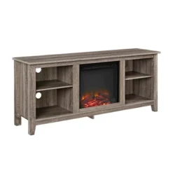 Ackerman Modern Transitional Fireplace TV Stand For TVs Up To 65" - Saracina Home 12 Ackerman Modern Transitional Fireplace TV Stand For TVs Up To 65" - Saracina Home -Saracina Home GUEST 62f973af 69e2 4c35 8380 5818500150d5
