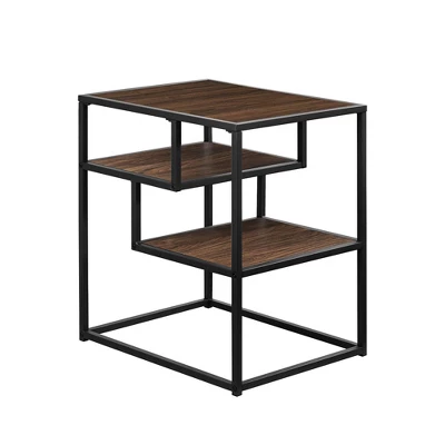 Modern 3 Tier Side Table - Saracina Home 11 Modern 3 Tier Side Table - Saracina Home - Image 11