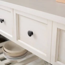 48" Farmhouse Solid Wood 2 Drawer Buffet White - Saracina Home 18 48" Farmhouse Solid Wood 2 Drawer Buffet White - Saracina Home -Saracina Home GUEST 647ab7e8 3c9a 4e65 bc71 7f38e193a85e