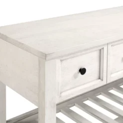 48" Farmhouse Solid Wood 2 Drawer Buffet White - Saracina Home 13 48" Farmhouse Solid Wood 2 Drawer Buffet White - Saracina Home -Saracina Home GUEST 66c87ba3 841e 44b3 acb1 ac03e5dec0f1