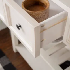 48" Farmhouse Solid Wood 2 Drawer Buffet White - Saracina Home 17 48" Farmhouse Solid Wood 2 Drawer Buffet White - Saracina Home -Saracina Home GUEST 674b092e 3435 4204 b7cf 49f755d818b1