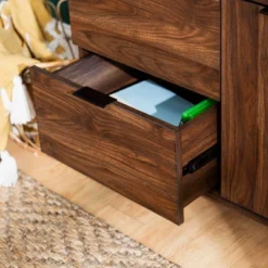 Rockwell Modern Storage TV Stand For TVs Up To 43" Brown - Saracina Home 16 Rockwell Modern Storage TV Stand For TVs Up To 43" Brown - Saracina Home -Saracina Home GUEST 69ed2600 0bdb 4b65 aea0 88fe5388620c