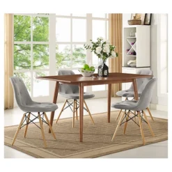 60" Mid-Century Rectangle Dining Table - Saracina Home -Saracina Home GUEST 6a2c23b7 f0b8 40ef 8c8f e2fb1eb80d96