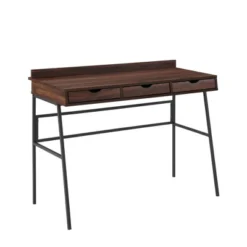 3 Drawer Angled Writing Desk With Cord Management Slots - Saracina Home 12 3 Drawer Angled Writing Desk With Cord Management Slots - Saracina Home -Saracina Home GUEST 6ba3ff7a 9f7b 47e2 85e6 e423510c727a