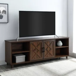 Whitton Modern Transitional Geometric 2 Door TV Stand For TVs Up To 80" - Saracina Home 17 Whitton Modern Transitional Geometric 2 Door TV Stand For TVs Up To 80" - Saracina Home -Saracina Home GUEST 6d58e79b 2c87 4a80 8dc9 d8c05956e8b7