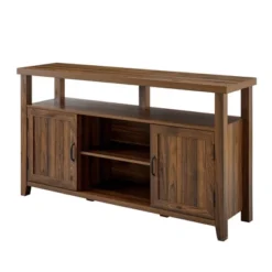 Modern Farmhouse Highboy Double Grooved Door TV Stand For TVs Up To 65" - Saracina Home 16 Modern Farmhouse Highboy Double Grooved Door TV Stand For TVs Up To 65" - Saracina Home -Saracina Home GUEST 6d767402 0da7 4f05 966b 5ffd09494dd1