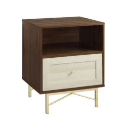 Jones Modern 1 Drawer Nightstand With Cubby - Saracina Home 10 Jones Modern 1 Drawer Nightstand With Cubby - Saracina Home -Saracina Home GUEST 6f13f88c 3cac 44e6 b504 5bb8686cdfd3