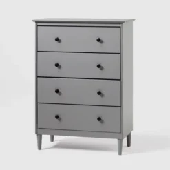Stiva Classic Mid-Century Modern Vertical 4 Drawer Dresser Gray - Saracina Home 23 Stiva Classic Mid-Century Modern Vertical 4 Drawer Dresser Gray - Saracina Home -Saracina Home GUEST 7191f56d c0ac 4f0c ba2b af58c2793af7
