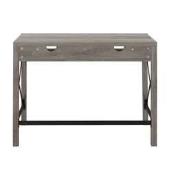 Sophie Modern Farmhouse X Frame Writing Desk With Cubbies Gray Wash - Saracina Home 7 Sophie Modern Farmhouse X Frame Writing Desk With Cubbies Gray Wash - Saracina Home -Saracina Home GUEST 72130ca2 6ec8 4744 abc8 372121dbe8d8