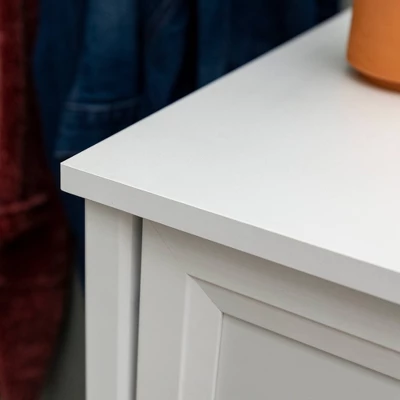 Farmhouse 5 Drawer Grooved Tall Storage Dresser White - Saracina Home 8 Farmhouse 5 Drawer Grooved Tall Storage Dresser White - Saracina Home - Image 8