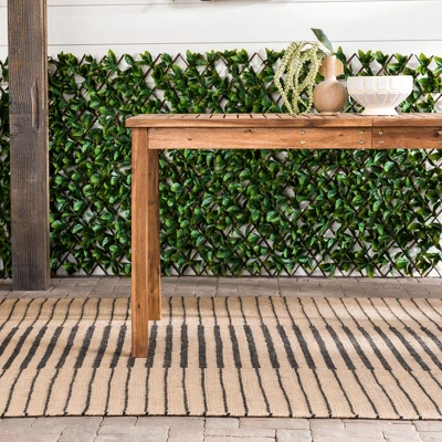 Acacia Wood Patio Simple Rectangle Dining Table - Saracina Home 7 Acacia Wood Patio Simple Rectangle Dining Table - Saracina Home - Image 7