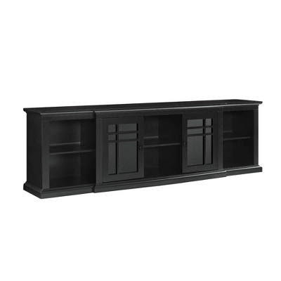 Transitional 2 Window Pane Door TV Stand For TVs Up To 85" - Saracina Home 9 Transitional 2 Window Pane Door TV Stand For TVs Up To 85" - Saracina Home - Image 9
