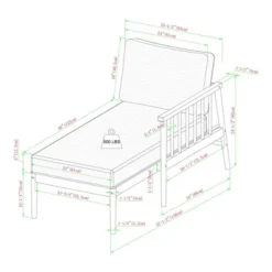 Saracina Home 4pc Modern Boho Eucalyptus Spindle Outdoor Sectional Set 15 Saracina Home 4pc Modern Boho Eucalyptus Spindle Outdoor Sectional Set -Saracina Home GUEST 7cb4746b ff48 4e8b a789 30747e99823b
