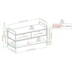 Modern 2 Drawer Storage Entry Bench - Saracina Home 19 Modern 2 Drawer Storage Entry Bench - Saracina Home -Saracina Home GUEST 7d1fcc91 53fe 4d6c 8d03 2dd751a5dfbe