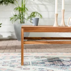 Outdoor Acacia Wood Slatted Coffee Table - Saracina Home 19 Outdoor Acacia Wood Slatted Coffee Table - Saracina Home -Saracina Home GUEST 807e4acc a010 4dc0 a317 fee88592c512