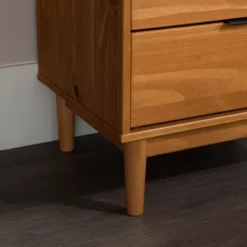 Mid-Century Modern Solid Wood 5 Drawer Chest Of Drawers - Saracina Home 25 Mid-Century Modern Solid Wood 5 Drawer Chest Of Drawers - Saracina Home -Saracina Home GUEST 820fd490 45a2 49e2 bbab 8d02cde77206