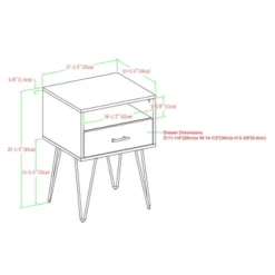 Amal Modern Single Drawer Hairpin Leg Nightstand - Saracina Home 23 Amal Modern Single Drawer Hairpin Leg Nightstand - Saracina Home -Saracina Home GUEST 85221b46 3951 4966 a164 582c3efa59c9
