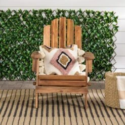 Genovia Transitional Acacia Wood Outdoor Adirondack Chair - Saracina Home 16 Genovia Transitional Acacia Wood Outdoor Adirondack Chair - Saracina Home -Saracina Home GUEST 87cd2c5d 9dff 4388 b71b 965f4524eacf