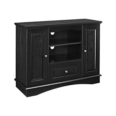 Highboy Closed Storage TV Stand For TVs Up To 48" - Saracina Home 2 Highboy Closed Storage TV Stand For TVs Up To 48" - Saracina Home - Image 2