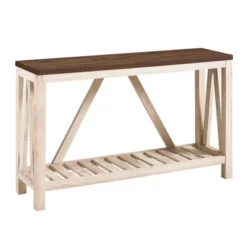 Taylen A Frame Farmhouse Entryway Console Table - Saracina Home 14 Taylen A Frame Farmhouse Entryway Console Table - Saracina Home -Saracina Home GUEST 8962f902 9bd2 439d 977d eb2b0d25310c