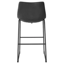 Set Of 2 Laslo Modern Upholstered Faux Leather Barstools - Saracina Home 14 Set Of 2 Laslo Modern Upholstered Faux Leather Barstools - Saracina Home -Saracina Home GUEST 8b01837c 9328 480c b086 cbf16464ce9b