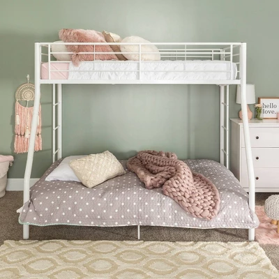 Twin Over Full Analise Metal Bunk Bed - Saracina Home 1 Twin Over Full Analise Metal Bunk Bed - Saracina Home