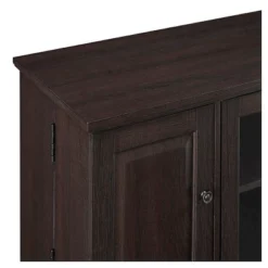 4 Door Closed Storage TV Stand For TVs Up To 55" - Saracina Home