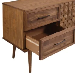 58" Modern Boho Solid Pine Wood Closed Storage Sideboard Brown - Saracina Home 24 58" Modern Boho Solid Pine Wood Closed Storage Sideboard Brown - Saracina Home -Saracina Home GUEST 8bbc8306 3c4b 4ad5 a140 9b57a5382b74