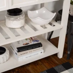 48" Farmhouse Solid Wood 2 Drawer Buffet White - Saracina Home 21 48" Farmhouse Solid Wood 2 Drawer Buffet White - Saracina Home -Saracina Home GUEST 8c4baee3 ef46 4d60 ac05 142675e3d3e9