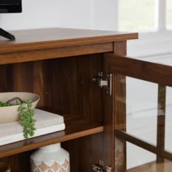 Tasi Transitional Farmhouse Glass Window Pane Door With Electric Fireplace TV Stand For TVs Up To 80" - Saracina Home 22 Tasi Transitional Farmhouse Glass Window Pane Door With Electric Fireplace TV Stand For TVs Up To 80" - Saracina Home -Saracina Home GUEST 8c7abe5e 7b84 483d 8b6c e693527293a4