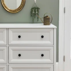 Classic 6 Drawer Groove Dresser White - Saracina Home 17 Classic 6 Drawer Groove Dresser White - Saracina Home -Saracina Home GUEST 8eda34d0 5958 4b96 a828 f2b0daecaa02