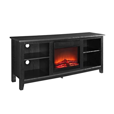 Ackerman Modern Transitional Fireplace TV Stand For TVs Up To 65" - Saracina Home 7 Ackerman Modern Transitional Fireplace TV Stand For TVs Up To 65" - Saracina Home - Image 7