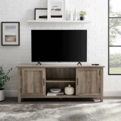 Modern Transitional TV Stand For TVs Up To 65" - Saracina Home -Saracina Home GUEST 97268621 6ada 4045 bddc fcac7e01cda6