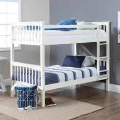 Twin Over Twin Solid Wood Mission Design Bunk Bed - Saracina Home 16 Twin Over Twin Solid Wood Mission Design Bunk Bed - Saracina Home -Saracina Home GUEST 9880a415 f5b0 45be a35f c034463224e3