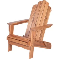 Genovia Transitional Acacia Wood Outdoor Adirondack Chair - Saracina Home 18 Genovia Transitional Acacia Wood Outdoor Adirondack Chair - Saracina Home -Saracina Home GUEST 98d79016 8dc9 42c4 a3f4 7166e185f592